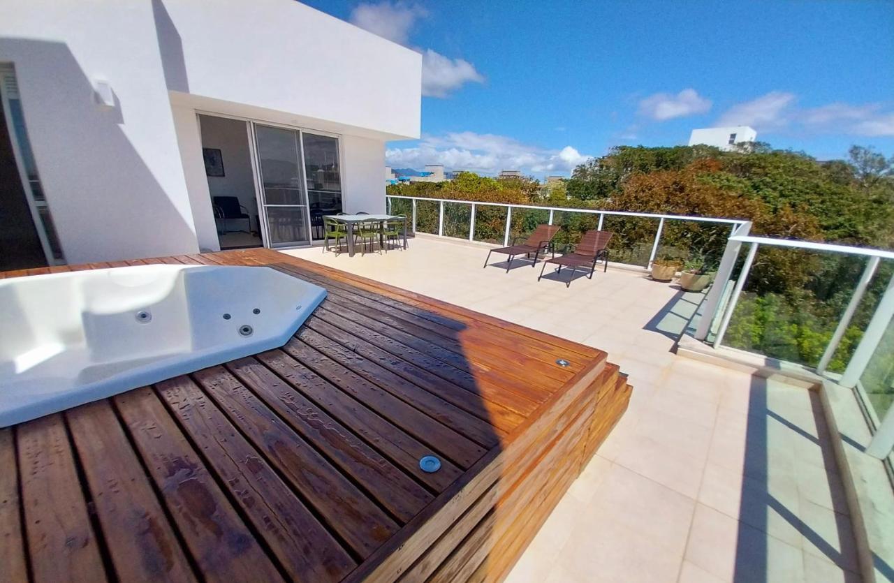 Cobertura Frente Mar Campeche - 3 quartos, jacuzzi Florianopolis Exterior foto